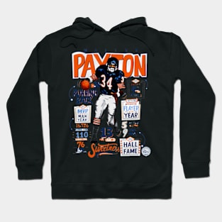 Walter Payton Chicago Stats Hoodie